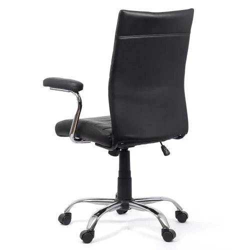 SCAUN DE BIROU DIN PIELE ECOLOGICA OFF 338 - imagine 4