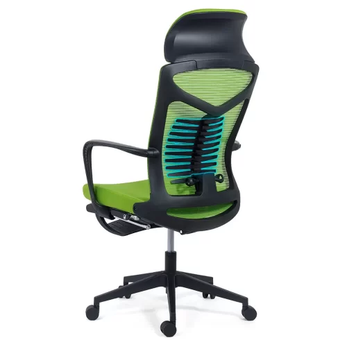 SCAUN ERGONOMIC CU SPATAR RABATABIL SI SUPORT PICIOARE SYYT 9502 - imagine 19