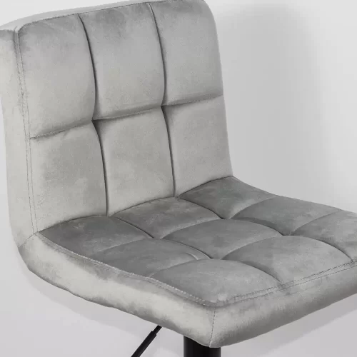 SCAUN DE BAR CU SPATAR REGLABIL DIN CATIFEA ABS 191B - imagine 3
